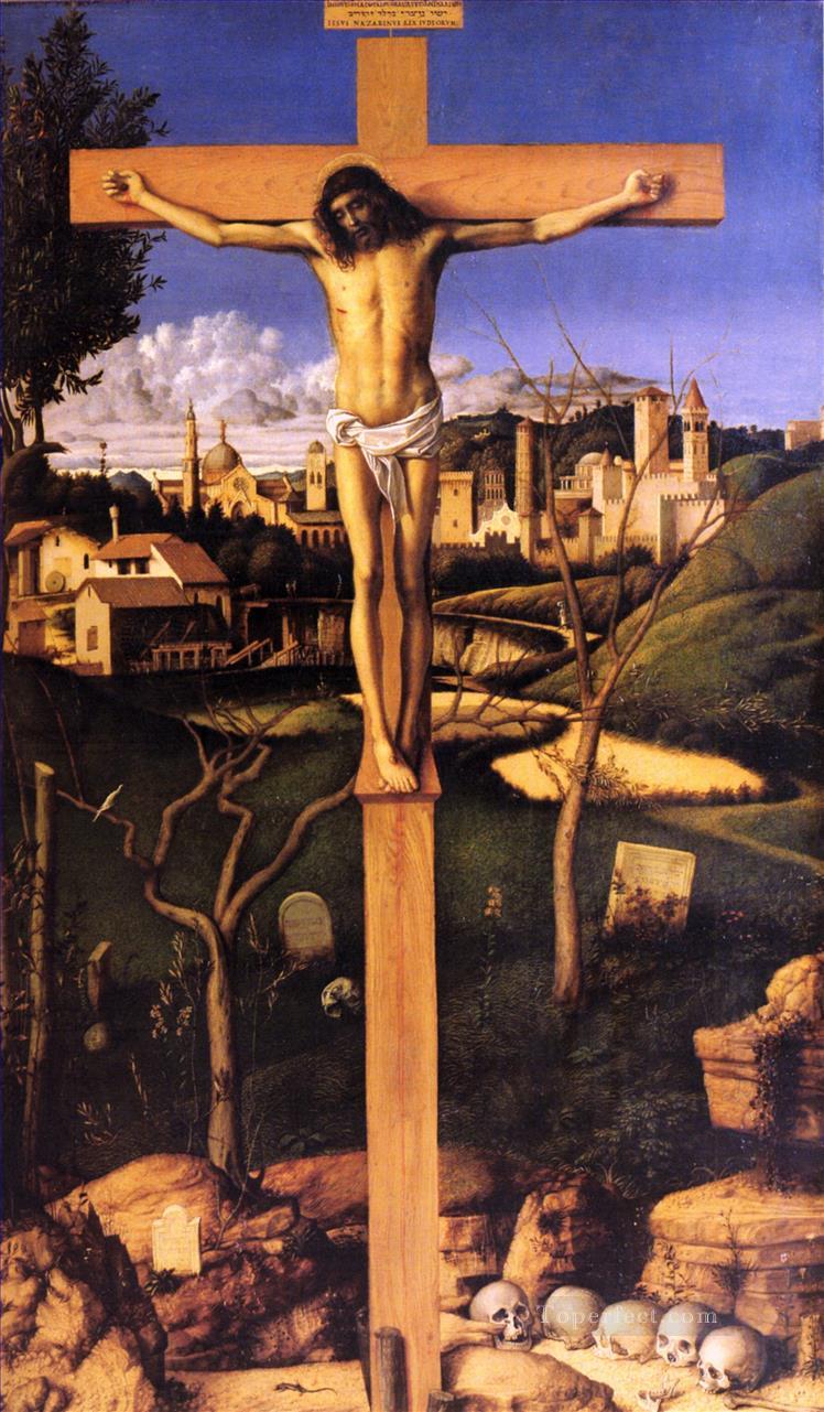 磔刑の宗教者ジョヴァンニ・ベッリーニの宗教的キリスト教徒油絵